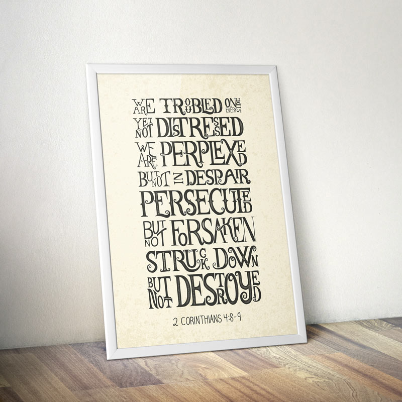 Troubled Poster