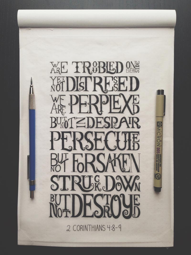 Troubled Poster