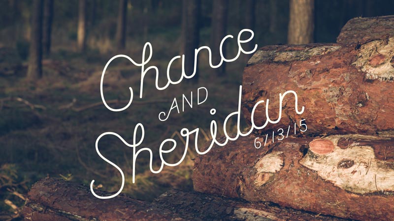 Wedding Lettering